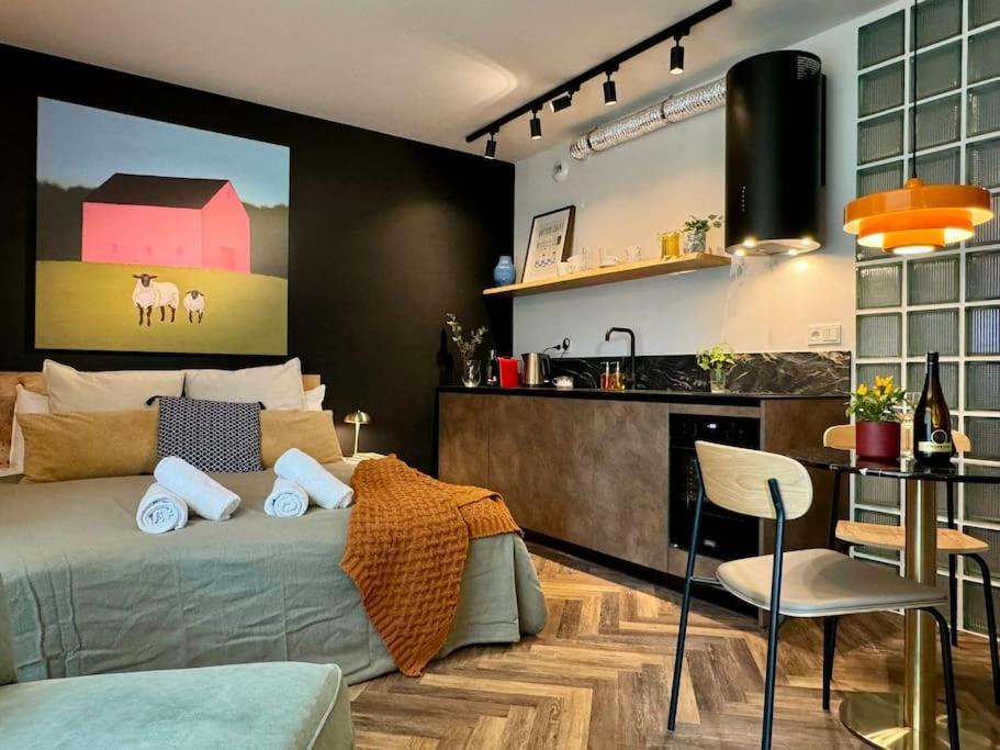 Art & High Studio Z Parkingiem Podziemnym Krynica-Zdrój Esterno foto